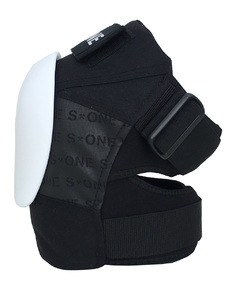 S1 Pro Knee Pads Black White