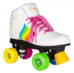 ROOKIE Rollerskates Forever Rainbow - white V2