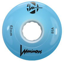 LUMINOUS Quad Wheel - 62x34mm/85A - blue