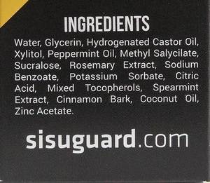 SISU Fresh Mouthguard Spray Cinnamint