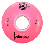 LUMINOUS Quad Wheel - 62x34mm/85A - pink