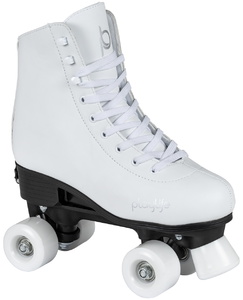 PLAYLIFE Rollerskate Classic White adjustable size