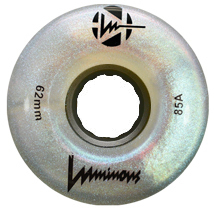 LUMINOUS Quad Wheel - 62x34mm/85A - Black Pearl