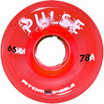 ATOM Pulse Wheel - 65x37mm/78A - red