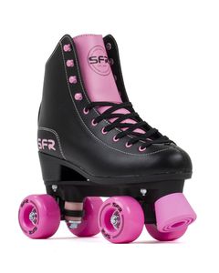 SFR Rollerskates Figure Black/Pink