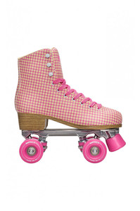 IMPALA Rollerskates Pink Tartan