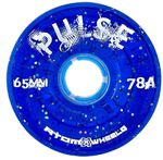 ATOM Pulse Glitter Wheel - 65x37mm/78A - blue