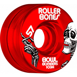ROLLERBONES Bowl Bombers Wheel 57x30mm/103A - Red - 8-Pack