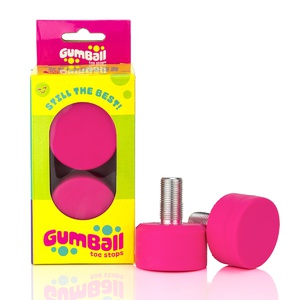 GUMBALL '21 Toe Stops - Long - 75A - Cherry