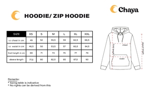 CHAYA Logo Zip Hoodie