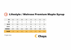 CHAYA Lifestyle Rollschuhe Melrose Premium Maple Syrup
