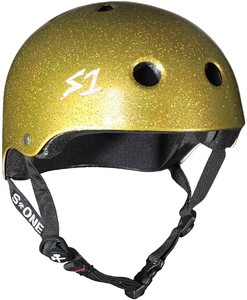 S1 Lifer Helmet Gloss Glitter Gold