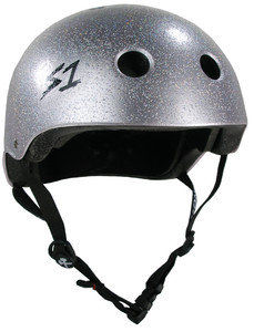 S1 Lifer Helmet Gloss Glitter Silver