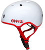 ENNUI Elite Helmet White Red Shiny