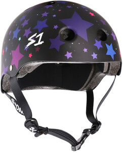S1 Lifer Helmet Black Matt /w Stars