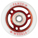 FAMUS Quad Wheel 56x29mm/98A red/white (incl. ABEC 9 Bearings)