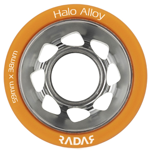 RADAR Halo Alloy Wheel - 59x38mm/99A orange