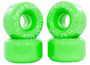 RIO ROLLER Coaster Wheel - 62x36mm/82A - Green