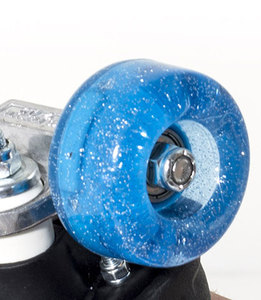 RIO ROLLER Light Up Wheel - 58x32mm/82A - Blue Glitter