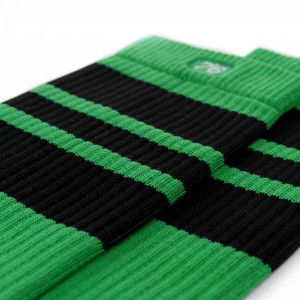 SPIRIT OF 76 The black Blacks on green Hi Socks